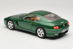 Ferrari 456 GT Зелен Металик Bburago 1:18 3036-GR1 Метал — снимка 7 от 8