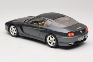 Ferrari 456 GT Сив Металик Bburago 1:18 3036-G1 Метал — снимка 7 от 8
