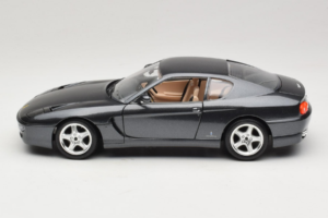 Ferrari 456 GT Сив Metallic Специален Лак Bburago 1:18 3036 D Метал — снимка 4 от 8