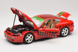 Ferrari 456 GT Interconti Car HiFi Червен Bburago 1:18 3036-D Метал — снимка 2 от 8