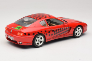 Ferrari 456 GT Interconti Car HiFi Червен Bburago 1:18 3036-D Метал — снимка 3 от 8