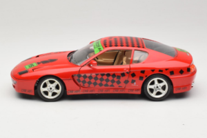 Ferrari 456 GT Interconti Car HiFi Червен Bburago 1:18 3036-D Метал — снимка 4 от 8