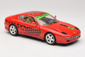 Ferrari 456 GT Interconti Car HiFi Червен Bburago 1:18 3036-D Метал — снимка 6 от 8