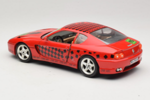 Ferrari 456 GT Interconti Car HiFi Червен Bburago 1:18 3036-D Метал — снимка 7 от 8