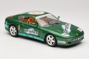 Ferrari 456 GT Profex #1 Зелен 1992 Bburago 1:18 3336-GR1 Метал — снимка 6 от 8
