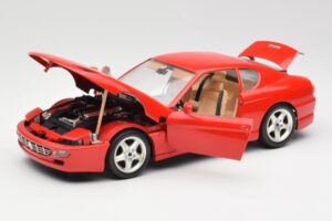Ferrari 456 GT Червен Bburago 1:18 3036-M1 Метал — снимка 2 от 8