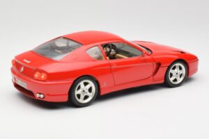 Ferrari 456 GT Червен Bburago 1:18 3036-M1 Метал — снимка 3 от 8
