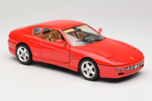 Ferrari 456 GT Червен Bburago 1:18 3046-R1 Метал — снимка 6 от 8