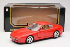 Ferrari 456 GT Червен Bburago 1:18 3036-M1 Метал — снимка 8 от 8