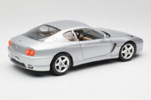 Ferrari 456 GT Сребрист Bburago 1:18 3036-M2 Метал — снимка 3 от 8
