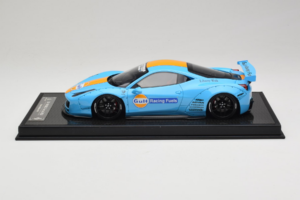 Ferrari 458 LB Works Gulf Blue Orange BBA 1:18 REMC033 Смола