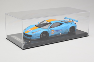 Ferrari 458 LB Works Gulf Blue Orange BBA 1:18 REMC033 Смола — снимка 6 от 7