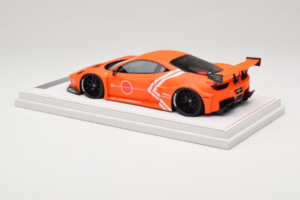 Ferrari 458 Liberty Walk LB-Silhouette WORKS GT Оранжев IVY 1:18 REMC002 Смола — снимка 5 от 6