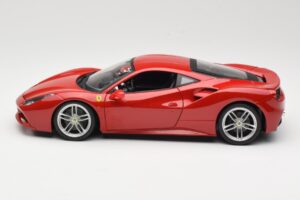 Ferrari 488 GTB Червен Bburago 1:18 18-16008 Метал — снимка 4 от 8