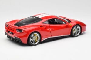 Ferrari 488 GTB Червен Bburago 1:18 18-76102 Метал — снимка 3 от 8