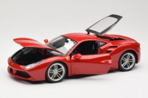 Ferrari 488 GTB Червен Bburago 1:18 18-16008 Метал — снимка 2 от 8