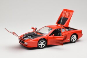 Ferrari 512 TR Червен Mira 1:18 6144 Метал — снимка 2 от 8