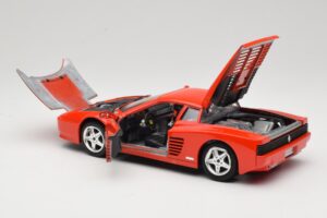Ferrari 512 TR Червен Mira 1:18 6144 Метал — снимка 5 от 8