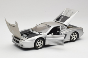 Ferrari 512 TR Сребрист Mira 1:18 6178-B1 Метал — снимка 2 от 8