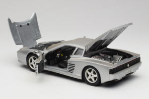 Ferrari 512 TR Сребрист Mira 1:18 6178-B1 Метал — снимка 5 от 8