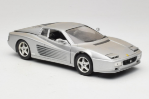 Ferrari 512 TR Сребрист Mira 1:18 6178-B1 Метал — снимка 6 от 8