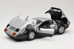 Ferrari 512BB Сребрист Kyosho 1:18 08171S Метал — снимка 2 от 8