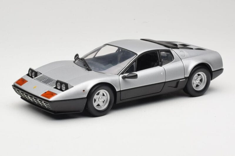 Ferrari 512BB Сребрист Kyosho 1:18 08171S Метал