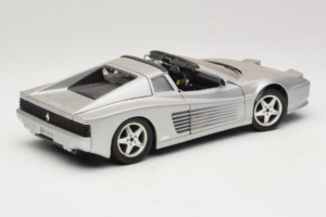 Ferrari 512TR Targa Сребрен Mira 1:18 6175 Метал — снимка 3 от 8
