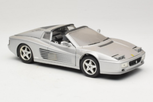 Ferrari 512TR Targa Сребрен Mira 1:18 6175 Метал — снимка 6 от 8