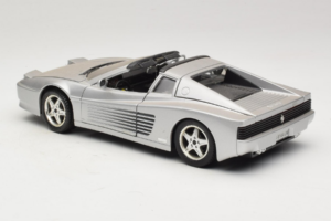 Ferrari 512TR Targa Сребрен Mira 1:18 6175 Метал — снимка 7 от 8