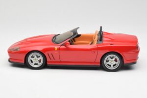 Ferrari 550 Barchetta Pininfarina Червен Bburago 1:18 327660 Метал — снимка 4 от 8