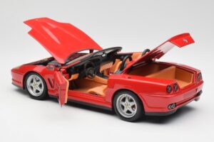 Ferrari 550 Barchetta Pininfarina Червен Bburago 1:18 327660 Метал — снимка 5 от 8