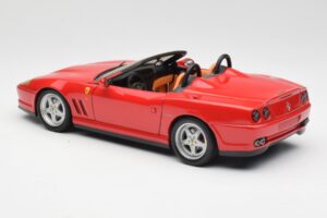 Ferrari 550 Barchetta Pininfarina Червен Bburago 1:18 327660 Метал — снимка 7 от 8