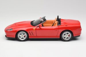 Ferrari 550 Barchetta Rosso Corsa Hot Wheels 1:18 29441 Метал — снимка 4 от 8