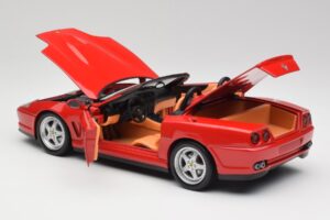 Ferrari 550 Barchetta Rosso Corsa Hot Wheels 1:18 29441 Метал — снимка 5 от 8