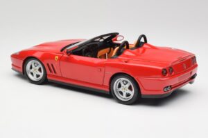 Ferrari 550 Barchetta Rosso Corsa Hot Wheels 1:18 29441 Метал — снимка 7 от 8
