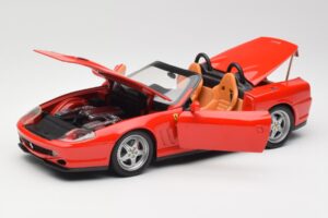 Ferrari 550 Barchetta Rosso Corsa Hot Wheels 1:18 74299294419 Метал — снимка 2 от 8