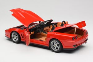 Ferrari 550 Barchetta Rosso Corsa Hot Wheels 1:18 74299294419 Метал — снимка 5 от 8