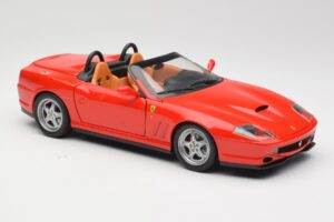 Ferrari 550 Barchetta Rosso Corsa Hot Wheels 1:18 74299294419 Метал — снимка 6 от 8