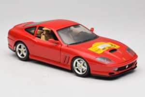 Ferrari 550 Maranello 22 Jahre Ferrari Model Club Червен Bburago 1:18 3064-P2 Метал — снимка 6 от 8