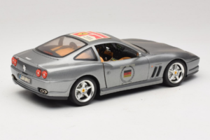 Ferrari 550 Maranello 25 Ferrari Model Club Сребрист Bburago 1:18 3344-S1 Метал — снимка 3 от 7