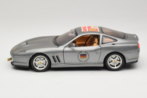 Ferrari 550 Maranello 25 Ferrari Model Club Сребрист Bburago 1:18 3344-S1 Метал — снимка 4 от 7