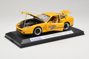 Ferrari 550 Maranello Autoliv Жълт Лимитирана Серия Exclusive Cars 1:18 EC002 Метал — снимка 3 от 9