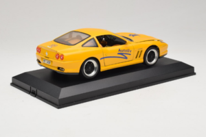 Ferrari 550 Maranello Autoliv Жълт Лимитирана Серия Exclusive Cars 1:18 EC002 Метал — снимка 4 от 9