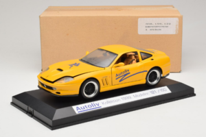 Ferrari 550 Maranello Autoliv Жълт Лимитирана Серия Exclusive Cars 1:18 EC002 Метал — снимка 9 от 9