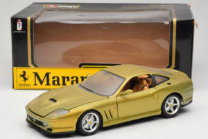Ferrari 550 Maranello Gold Metallic Braccio & Gotz Bburago 1:18 3044-G1 Метал — снимка 8 от 8