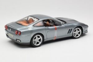 Ferrari 550 Maranello Сив Metallic Maisto 1:18 4839 Метал — снимка 2 от 6