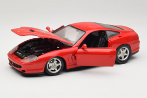 Ferrari 550 Maranello Червен Anson 1:18 3238 Метал — снимка 2 от 8