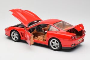 Ferrari 550 Maranello Червен Maisto 1:18 31839 Метал — снимка 5 от 8