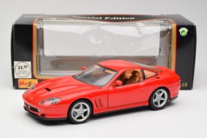Ferrari 550 Maranello Червен Maisto 1:18 31839 Метал — снимка 8 от 8